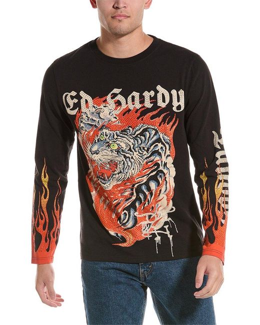 black ed hardy t shirt