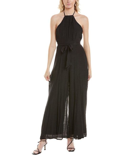 Marion Black Halter Jumpsuit