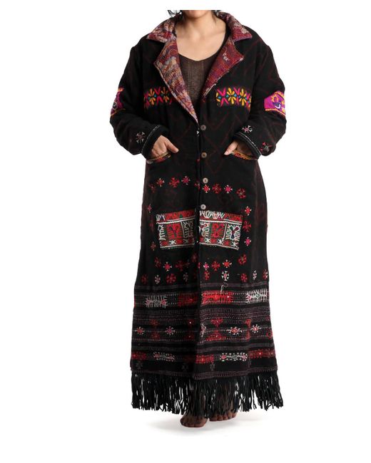 StandAwt Black Merino Wool Coat