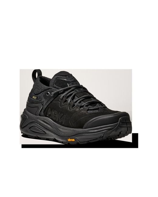 Hoka One One Black Kaha 3 Low Gtx Boots for men