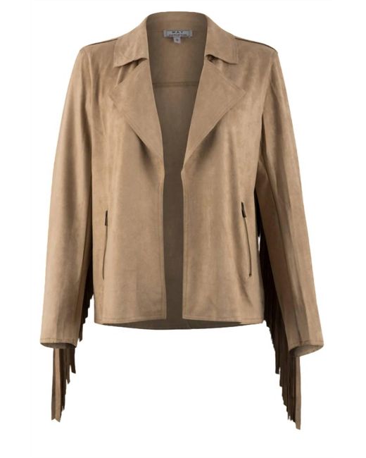 WAY?® Natural Fringe Jacket