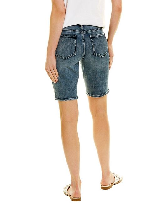 NYDJ Petite Briella Monet Blue Short | Lyst