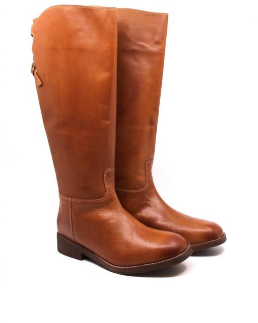 Free People Brown Everly Equestrian Boot Saddle