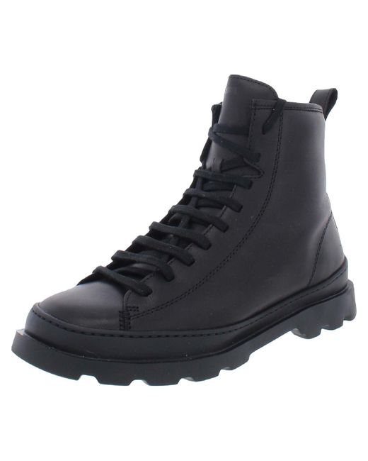 Camper Brutus Genuine Leather Mid Ankle Boot Combat & Lace-up Boots in ...