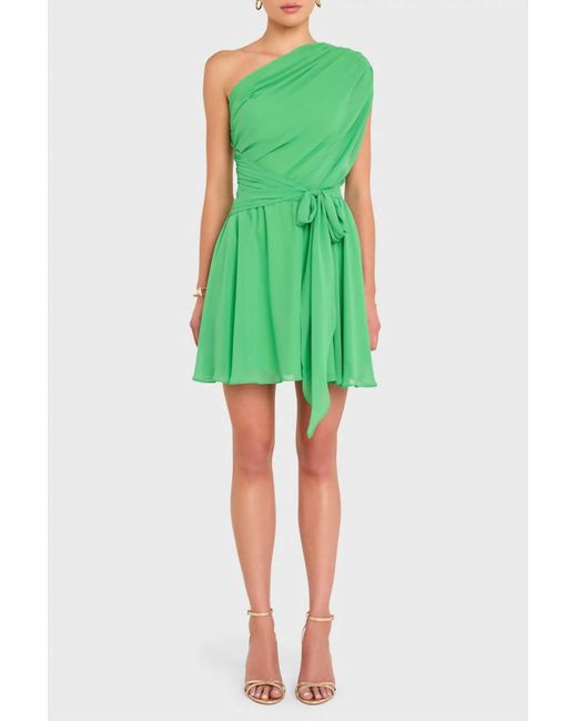 Amanda Uprichard Green Galleria Dress