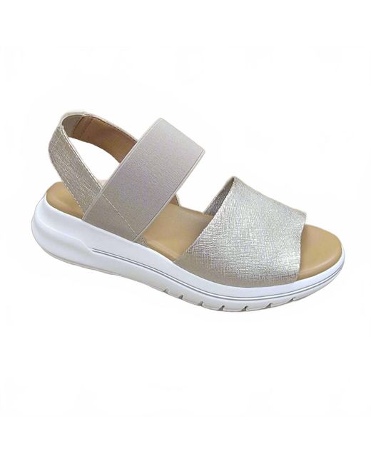 The Flexx Metallic Tuana Sandals