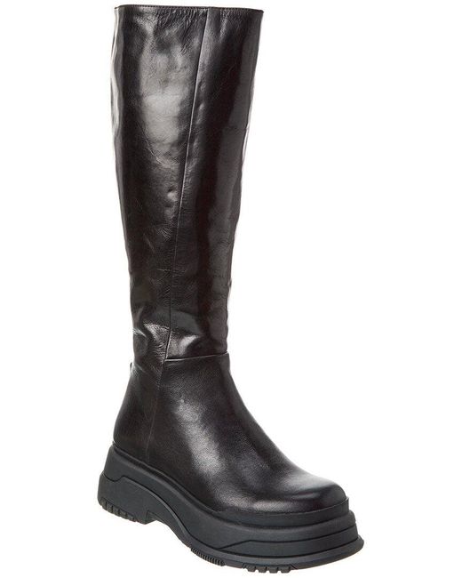 Vagabond Black Emmi Leather Tall Boot