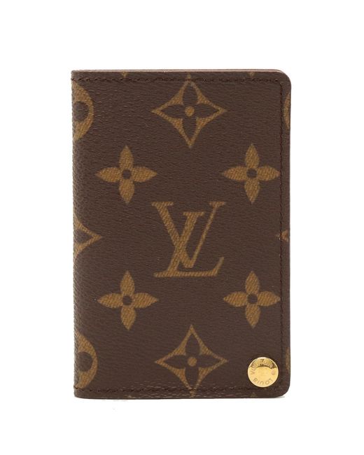 Louis Vuitton Brown Canvas Wallet (pre-owned)