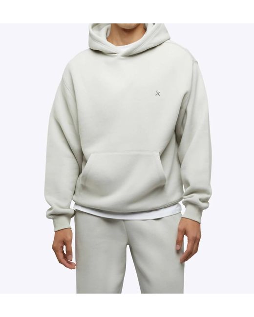 Cuts Gray Divine Fleece Hoodie for men