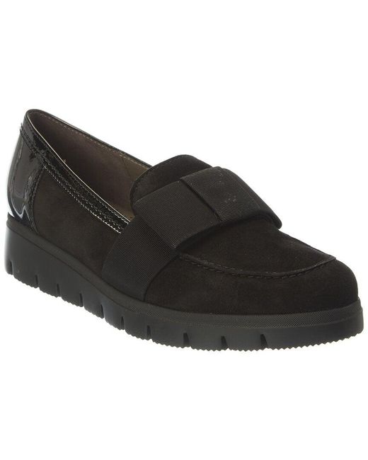 gabor black patent boots