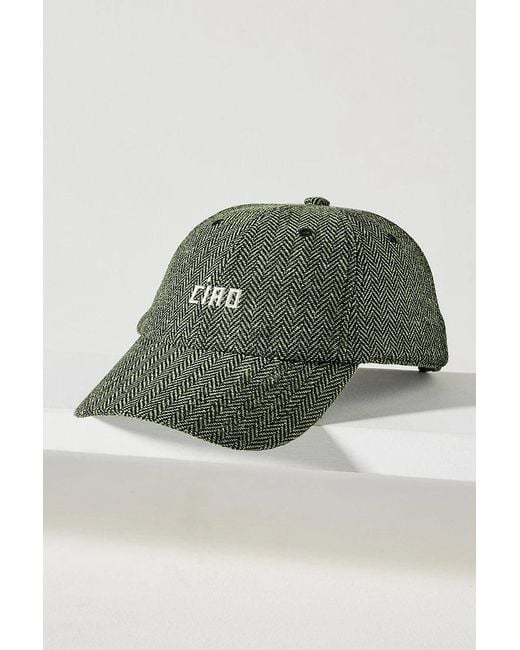Clare V. Green Wool Baseball Cap