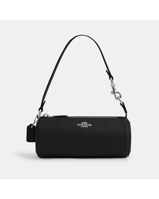 COACH Black Nolita Barrel Bag