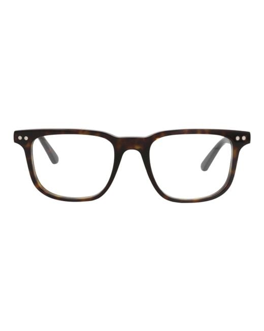 Montblanc Brown Square-Frame Recycled Acetate Optical Frames for men