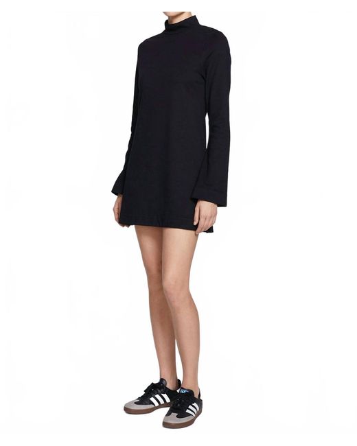 Stateside Women's Black Mod Ponte Dress