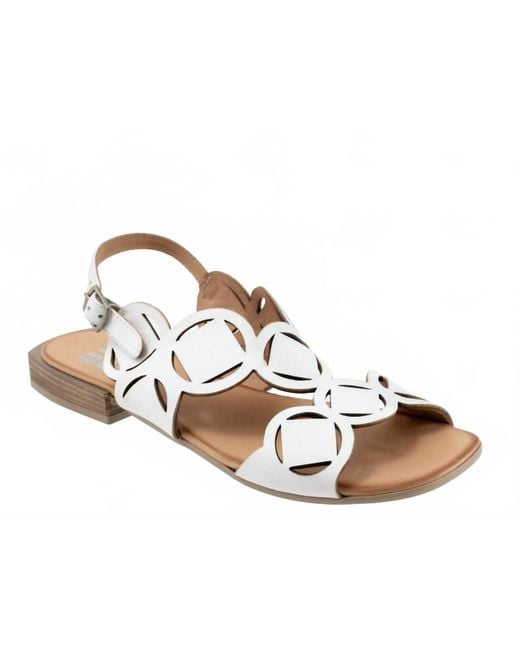 BUENO Black Avril Sandals
