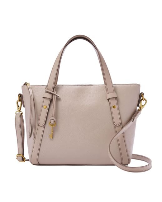 Fossil Natural Avondale Leather Satchel