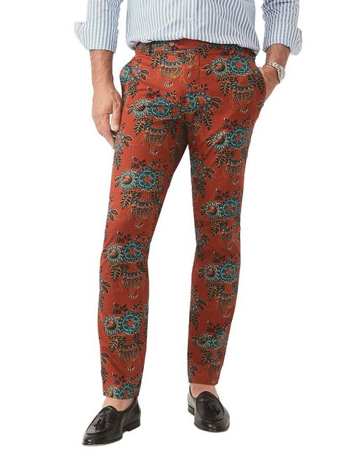 J.McLaughlin Red Lukas Pant for men