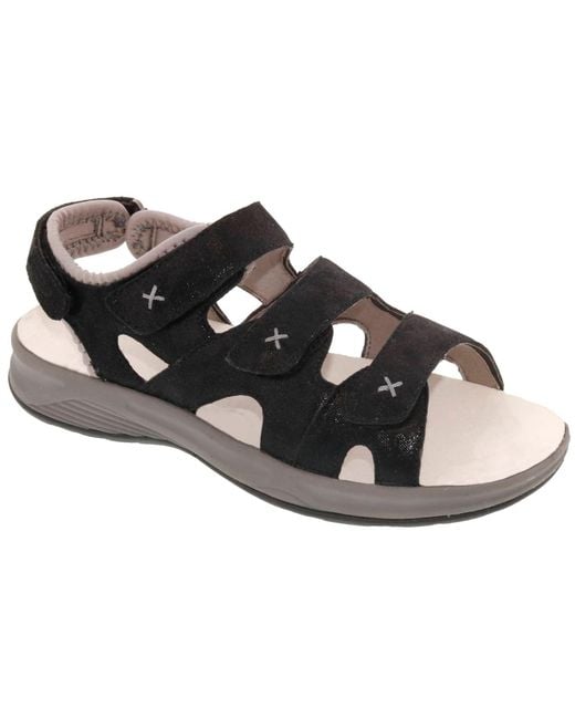 Drew Black Bayou Sandals