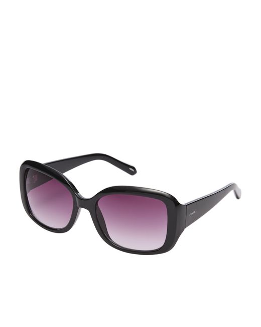 Fossil Purple Square Sunglasses