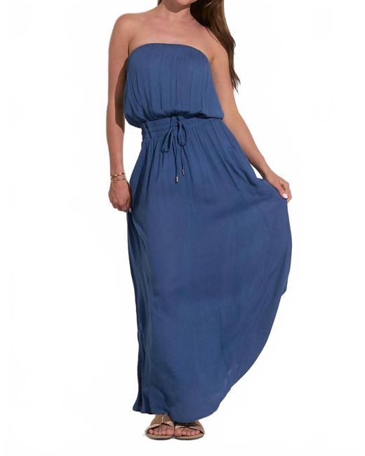 chinese dress ladies ELAN Women's Strapless Maxi Dress with Elastic Drawstring Waistband (Green  Antigua Print, Small) at Amazon Women's Clothing store