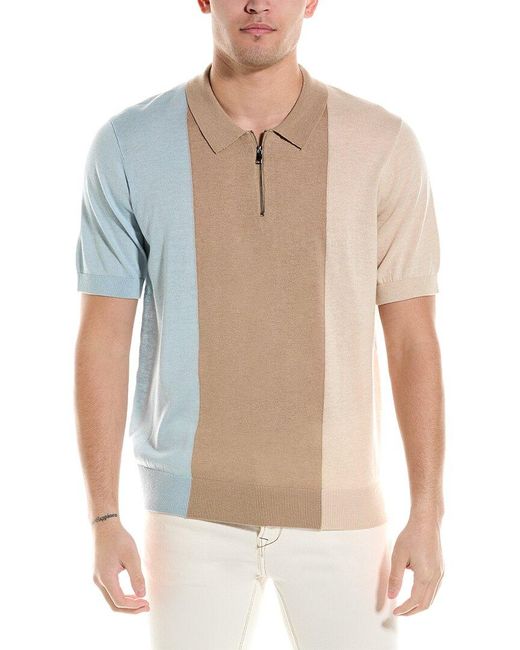 Tahari White Striped Wool-blend Shirt for men