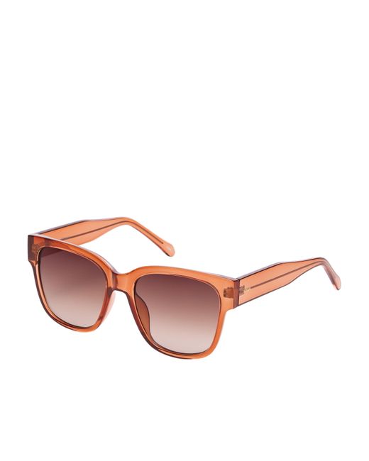 Fossil Pink Square Sunglasses