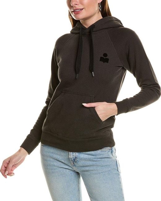 Isabel Marant Isabel Marant Etoile Malibu Hoodie in Black Lyst