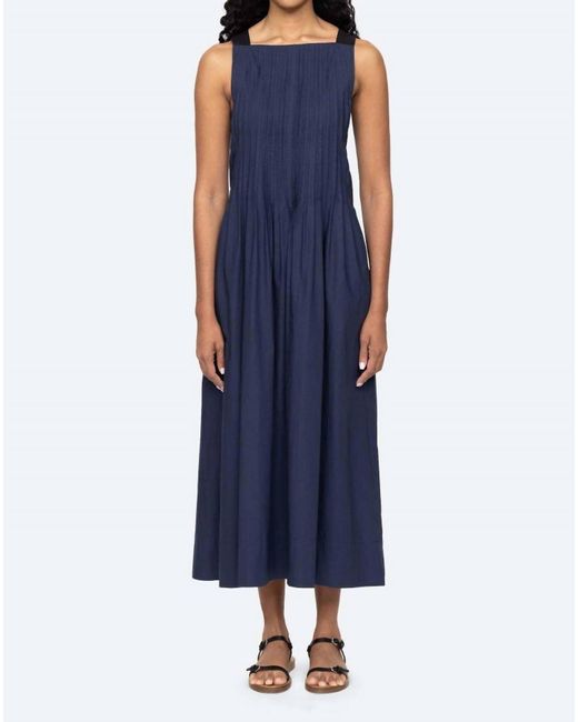 Sea Blue Adele Sportswear Tank Dress