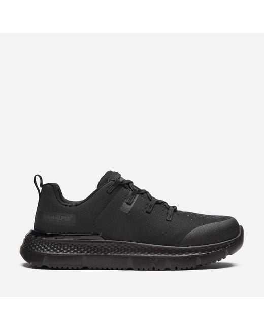 Timberland Black Pro Intercept Athletic Steel-Toe Work Sneaker for men