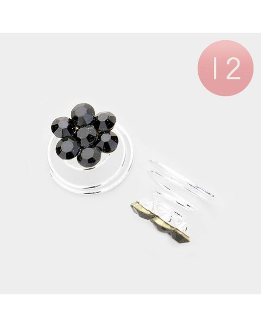 Fashnzfab Black 12Pcs