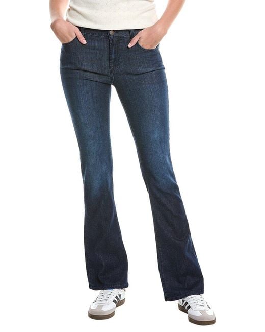 7 For All Mankind Blue Tailorless B(Air) Afternoon Bootcut Jean