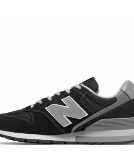 New Balance Black Balance 996 Sneakers Comfort Light Classic Low Top Lace Up Cm996Bk2