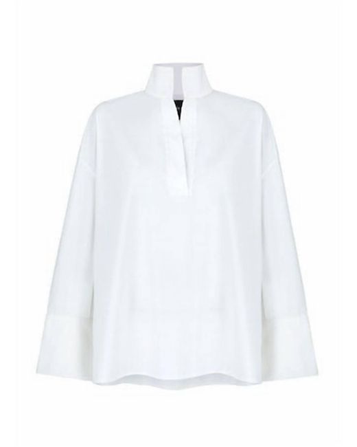 Monica Nera White Grace Shirt