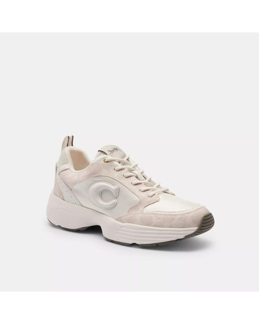 COACH White Strider Sneaker