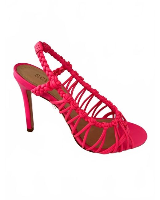 SCHUTZ SHOES Pink Jinny Heels