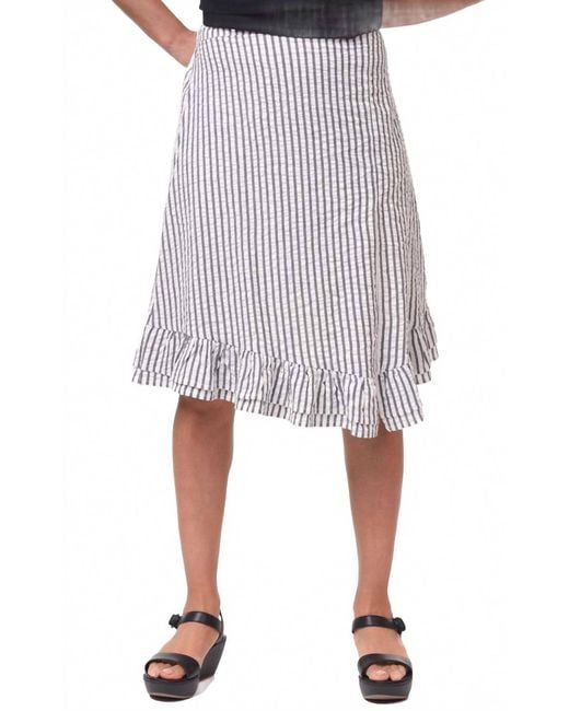Tulip Clothing Women's White Belmont Skirt