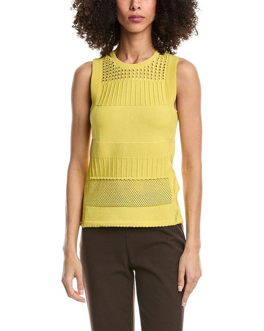 3.1 Phillip Lim Yellow Pointelle Shell