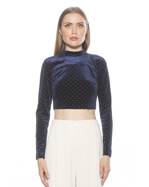 Alexia Admor Blue Ari Top