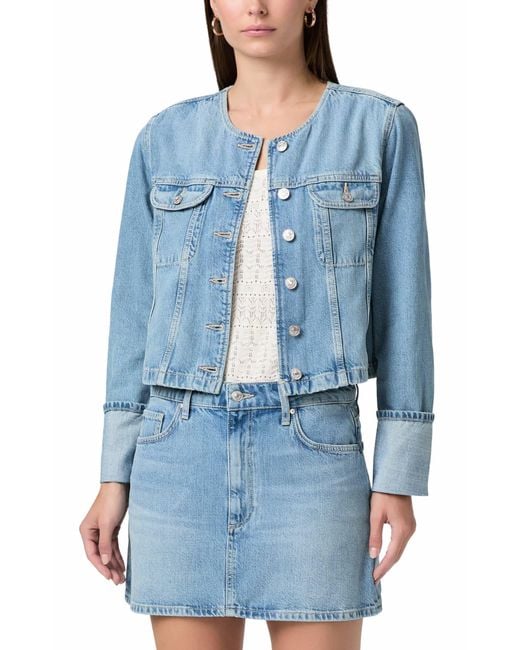 PAIGE Blue Dean Jacket