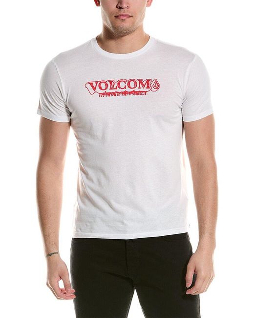 Volcom White Leveler T-shirt for men