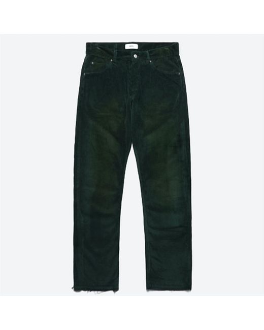 BTFL-life Green Corduroy Jeans for men