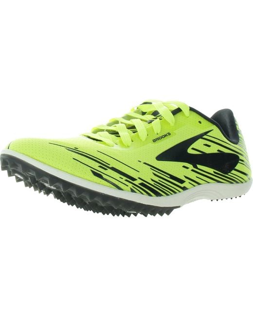 Brooks Green Mach 18 Lace-Up Running & Training Shoes for men