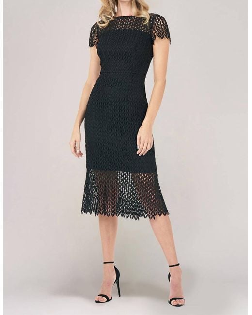 Kay Unger Blue Tatum Dress