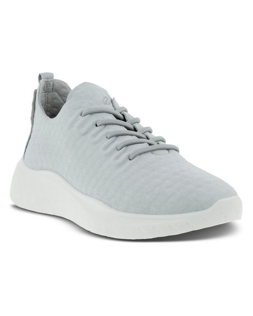 Ecco White Therap Textured Sneaker Athletic And Training Shoes