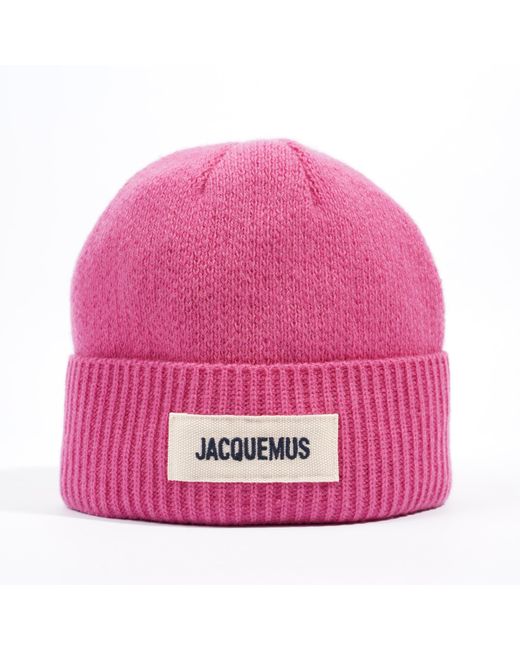 Jacquemus Pink Le Bonnet Knit