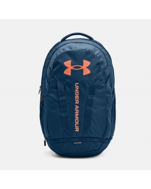 Under Armour Hustle 5.0 Backpack in Blue | Lyst
