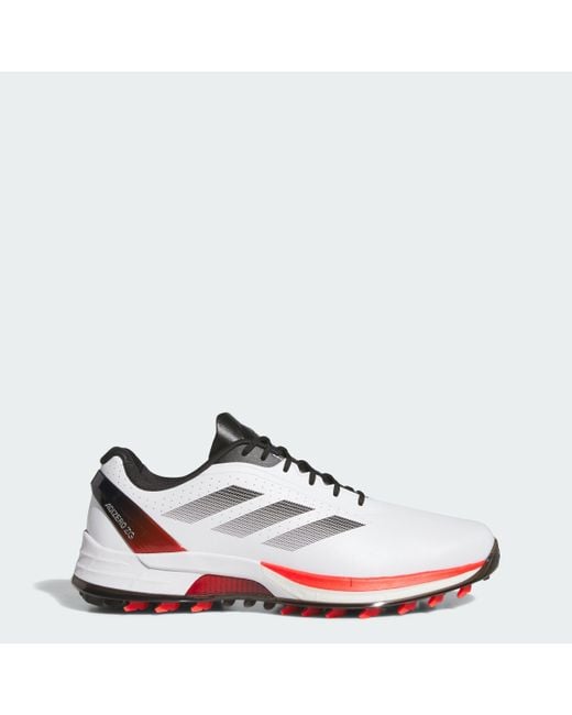 Adidas White Adizero Zg Spikeless Golf Shoes for men