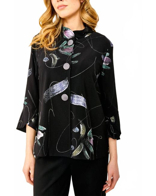 FRANK LYMAN Black Knit Jacket