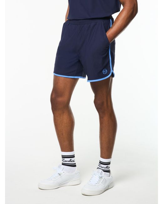 Sergio Tacchini Blue Grata Active Short for men