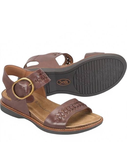 Söfft Brown Bali Ii Sandal